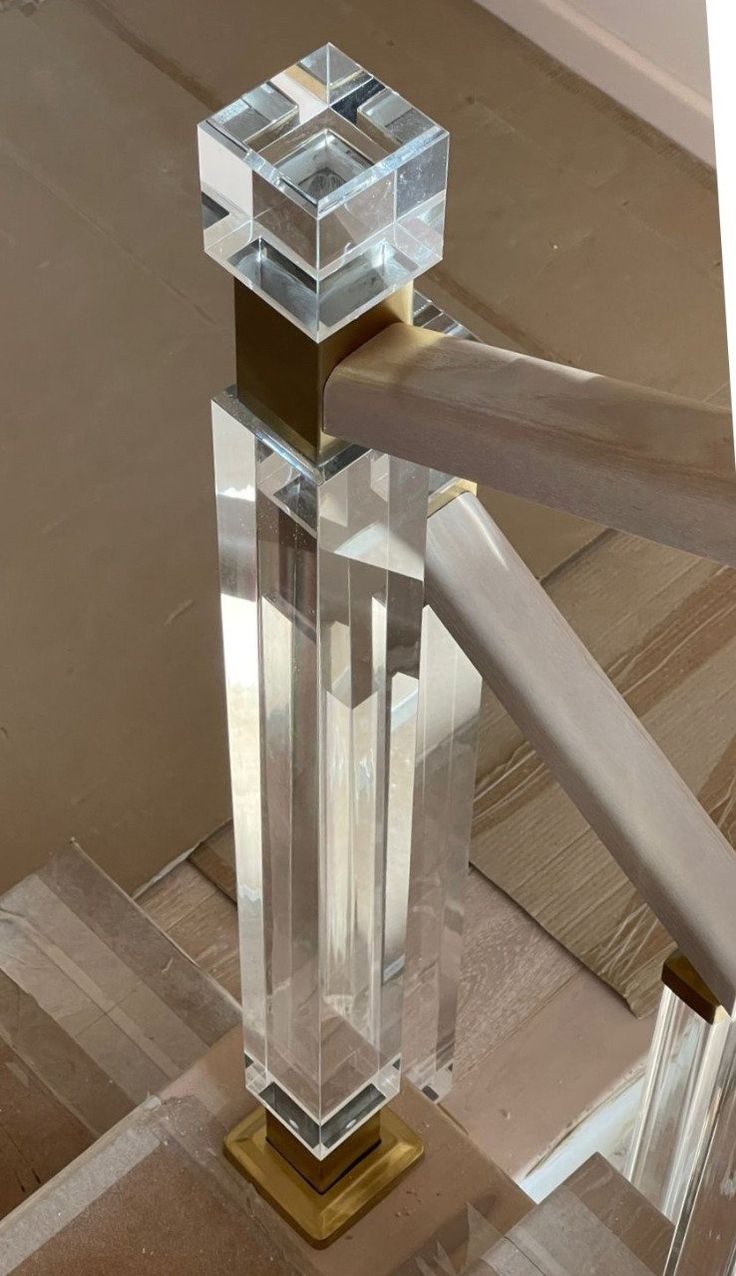 Crystal acrylic baluster pillar